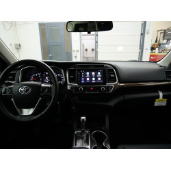 Toyota Highlander 2015+ 10 inch Matte Black Android Head Unit Toyota Highlander 2015+ 10 inch Matte Black Android Head Unit